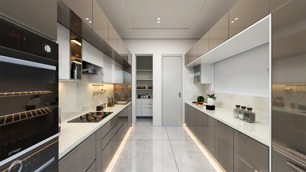 Parallel Modular Kitchen In Lucknow